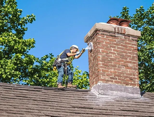 Rowland Heights Chimney Sweep performing an inspection with advanced tools in Rowland Heights, CA